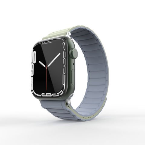 Apple Watch 7 41mm Patinda KRD-122 Silikon Kordon Strap Kayış