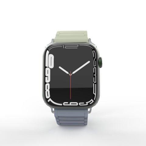 Apple Watch 7 41mm Patinda KRD-122 Silikon Kordon Strap Kayış