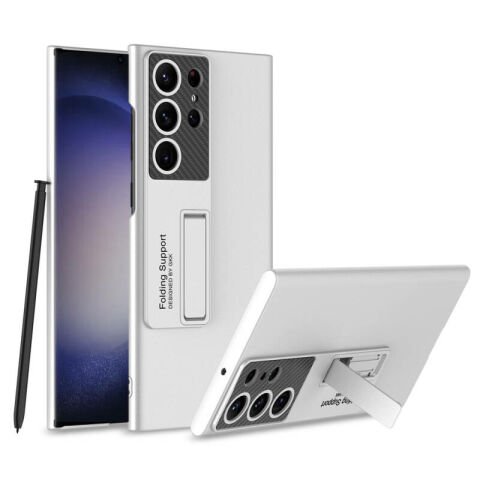 Galaxy S24 Ultra Kılıf Patinda Standlı Ays Kapak