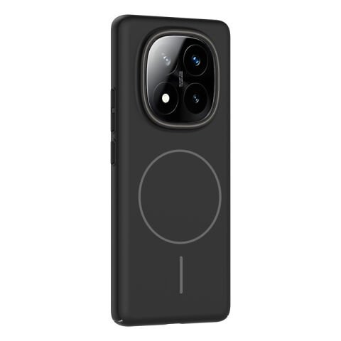 Xiaomi Redmi Note 14 Pro 4G Kılıf M-safe Şarj Özellikli Patinda Ruby Sert Kapak