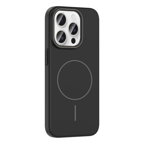 Apple iPhone 15 Pro Kılıf Magsafe Şarj Özellikli Patinda Ruby Sert Kapak