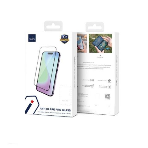 Apple iPhone 14 Wiwu CZ-003 Mavi Işık Teknolojili Hidrofobik ve Oleofobik Parlama Önleyici Cam Ekran Koruyucu