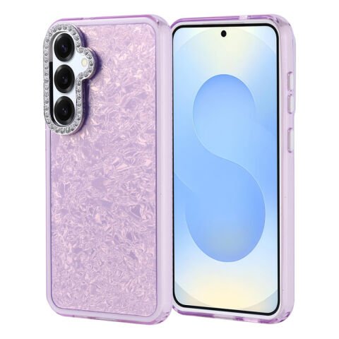 Galaxy S24 Plus Kılıf Taşlı Tasarımlı Patinda Kapi Kapak