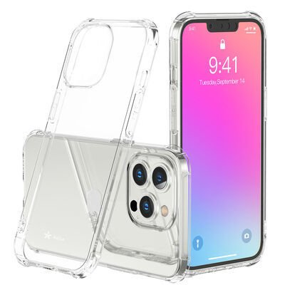 Apple iPhone 13 Pro Kılıf Kajsa Transparent Kapak