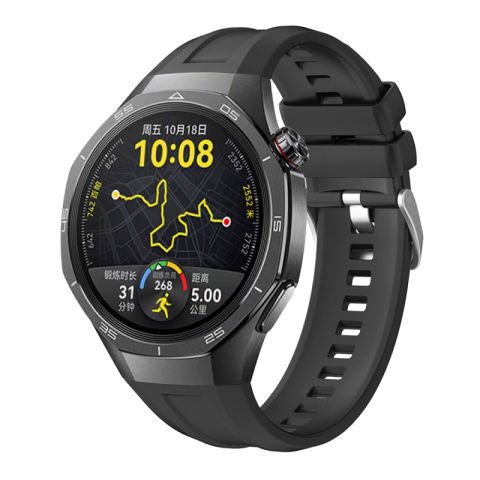 Huawei Watch GT5 Pro 46mm Patinda KRD-130 Silikon Kordon Strap Kayış