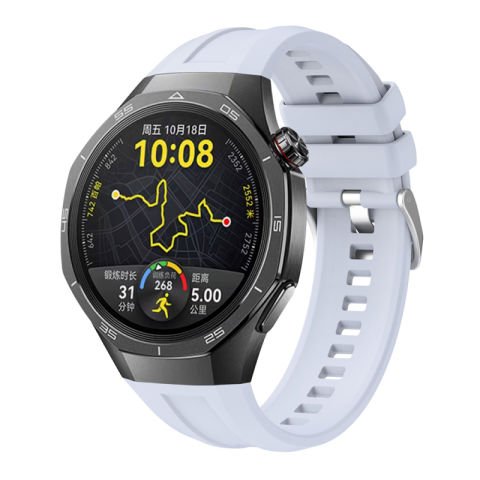 Huawei Watch GT5 Pro 46mm Patinda KRD-130 Silikon Kordon Strap Kayış