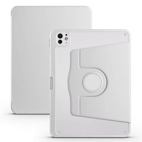 Apple iPad Pro 11 2024 Kılıf Patinda Termik Kalem Bölmeli Dönebilen Standlı Kılıf