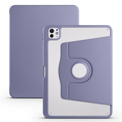 Apple iPad Pro 11 2024 Kılıf Patinda Termik Kalem Bölmeli Dönebilen Standlı Kılıf