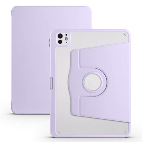 Apple iPad Pro 11 2024 Kılıf Patinda Termik Kalem Bölmeli Dönebilen Standlı Kılıf