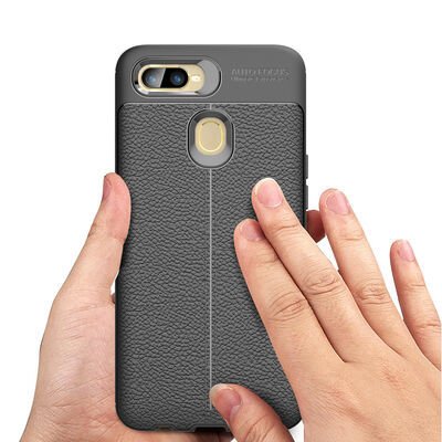 Oppo AX7 Kılıf Patinda Niss Silikon Kapak