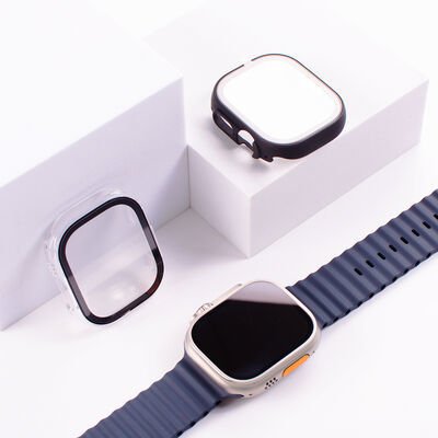 Apple Watch 7 45mm Şeffaf Kasa ve Ekran Koruyucu Patinda Watch Gard 13