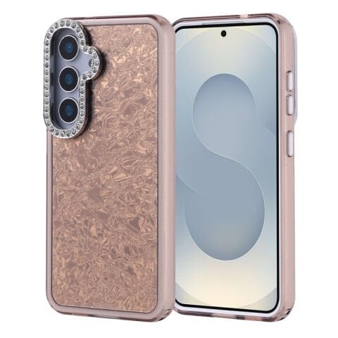 Galaxy S24 Kılıf Taşlı Tasarımlı Patinda Kapi Kapak