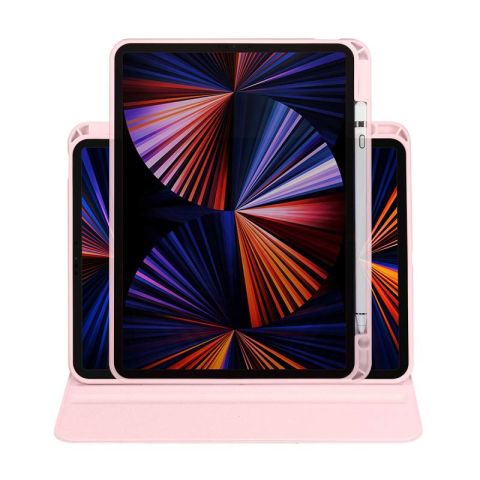 Apple iPad Pro 11 2018 Kılıf Patinda Termik Kalem Bölmeli Dönebilen Standlı Kılıf
