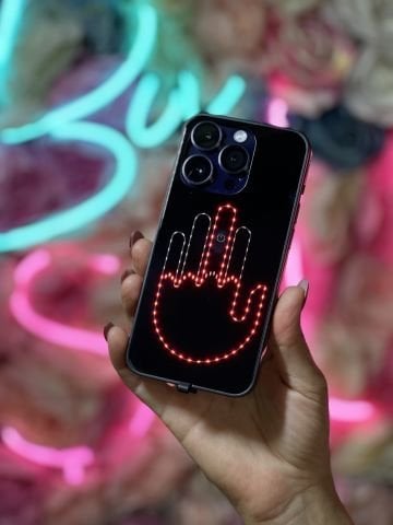 iPhone Led Hand Signal Kılıf