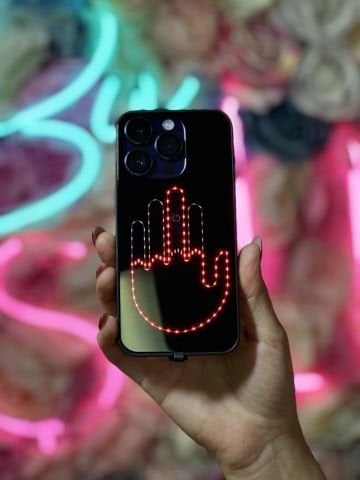 iPhone Led Hand Signal Kılıf