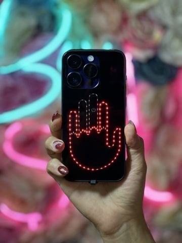 iPhone Led Hand Signal Kılıf