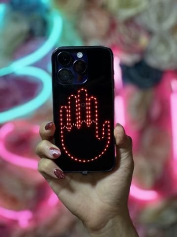 iPhone Led Hand Signal Kılıf
