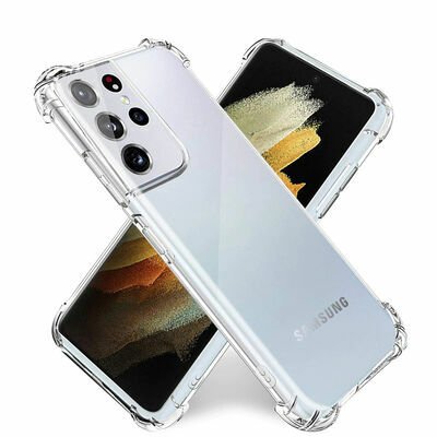 Galaxy S22 Ultra Kılıf Patinda Kamera Korumalı Nitro Anti Shock Silikon