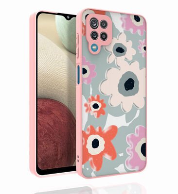Galaxy M33 Kılıf Desenli Kamera Korumalı Parlak Patinda Nora Kapak