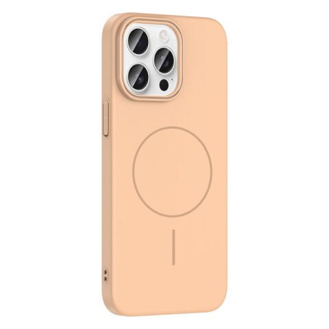 Apple iPhone 14 Pro Max Kılıf Magsafe Şarj Özellikli Patinda Ruby Sert Kapak