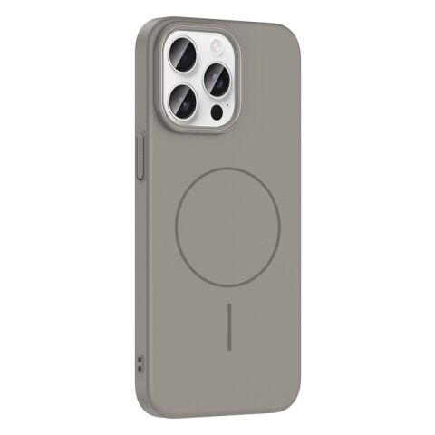 Apple iPhone 14 Pro Max Kılıf Magsafe Şarj Özellikli Patinda Ruby Sert Kapak
