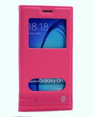 Galaxy On7 Kılıf Patinda Elite Kapaklı Kılıf