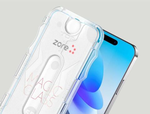 Apple iPhone 11 Pro Patinda Kolay Uygulama Aparatlı 5D Magic Glass Cam Ekran Koruyucu