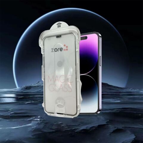 Apple iPhone 11 Pro Patinda Kolay Uygulama Aparatlı 5D Magic Glass Cam Ekran Koruyucu