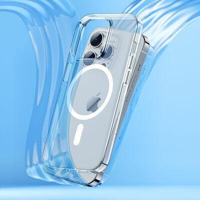 Apple iPhone 14 Pro Max Kılıf Benks Crystal Series Clear Kapak Ekran Koruyucu Hediyeli