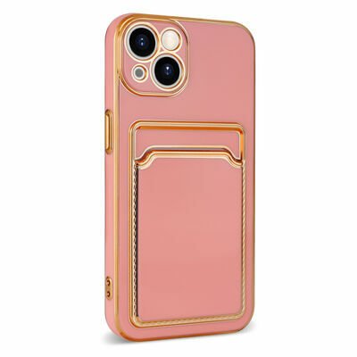 Apple iPhone 13 Kılıf Patinda Bark Kartlıklı Kapak