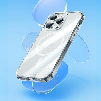 Apple iPhone 14 Pro Max Kılıf Benks Crystal Series Clear Kapak Ekran Koruyucu Hediyeli