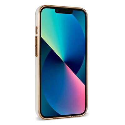 Apple iPhone 13 Kılıf Patinda Bark Kartlıklı Kapak