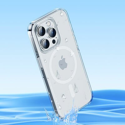 Apple iPhone 14 Pro Max Kılıf Benks Crystal Series Clear Kapak Ekran Koruyucu Hediyeli