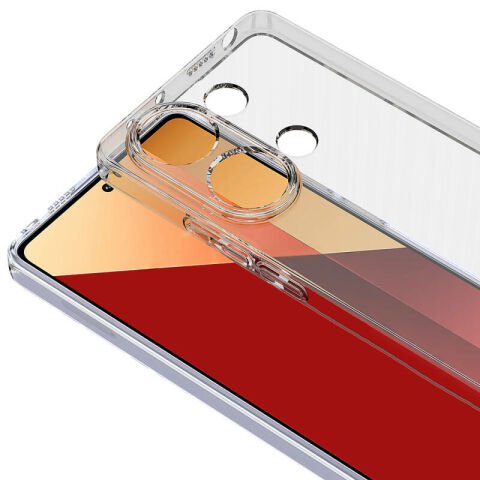 Xiaomi Redmi Note 13 Pro 4G Kılıf Patinda Süper Silikon Kapak
