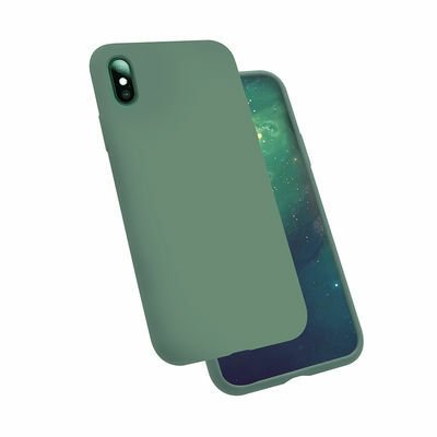 Apple iPhone XS Max 6.5 Kılıf Patinda Silk Silikon