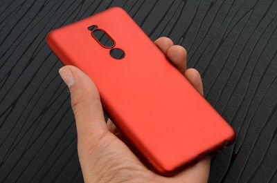 Meizu Note 8 Kılıf Patinda Premier Silikon Kapak