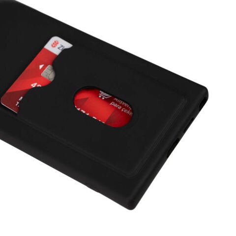 Galaxy S24 Ultra Kılıf Patinda Dora Kartlıklı Silikon Kapak