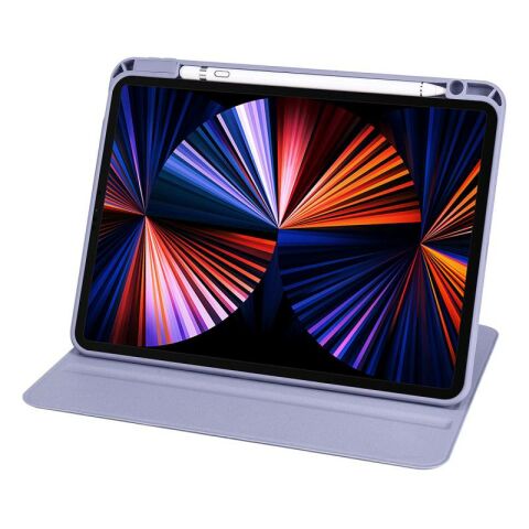 Apple iPad Pro 11 2021 (3.Nesil) Kılıf Patinda Termik Kalem Bölmeli Dönebilen Standlı Kılıf