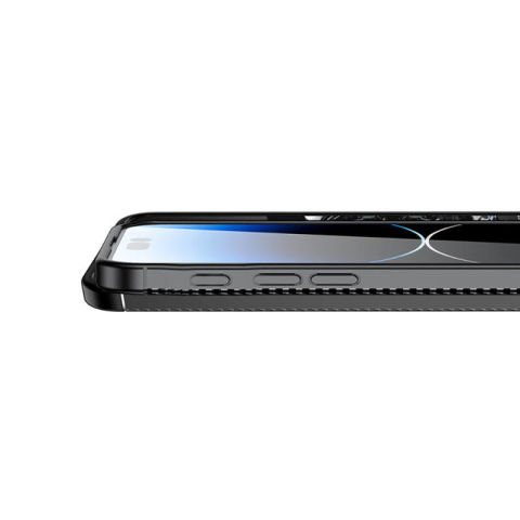 Apple iPhone 15 Pro Kılıf Patinda Negro Silikon Kapak