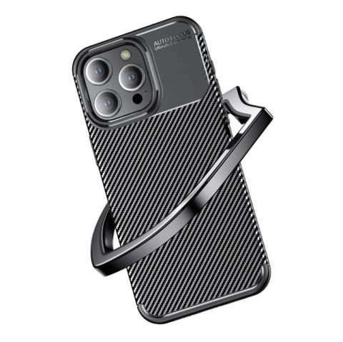 Apple iPhone 15 Pro Kılıf Patinda Negro Silikon Kapak