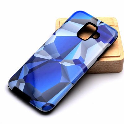 Galaxy A6 2018 Kılıf Patinda Piramit Silikon