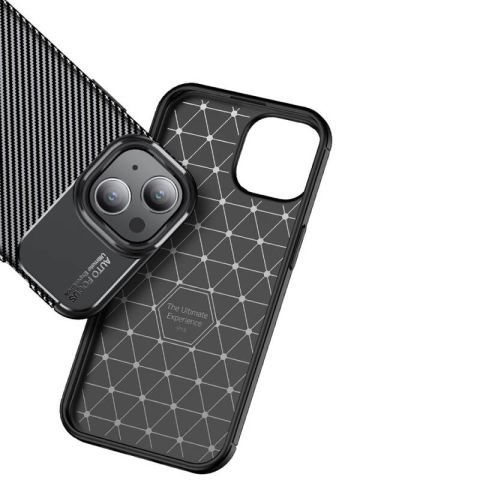 Apple iPhone 15 Kılıf Patinda Negro Silikon Kapak
