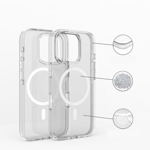 Apple iPhone 16 Pro Max Kılıf Magsafe Şarj Özellikli Kamera Korumalı Patinda Kripto Kapak