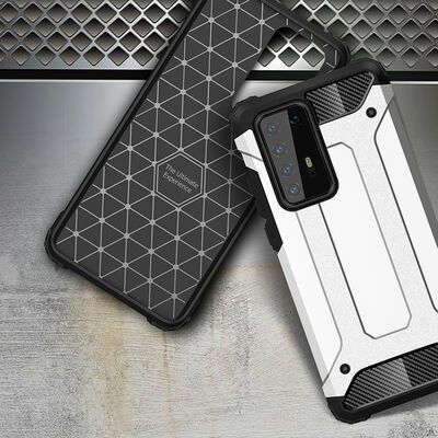 Huawei P40 Pro Kılıf Patinda Crash Silikon Kapak