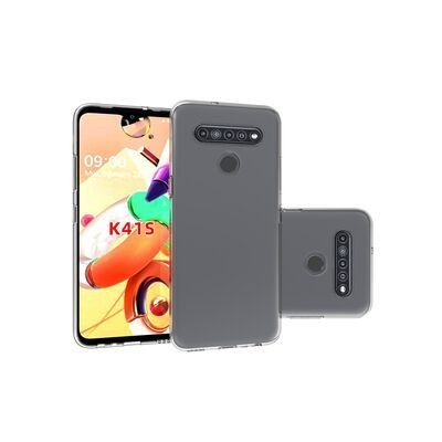 LG K41S Kılıf Patinda Süper Silikon Kapak