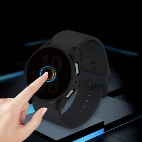 Galaxy Watch 6 44mm Sert PC Kasa ve Privacy Hayalet Ekran Koruyucu Patinda Watch Gard 32