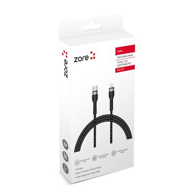 Patinda Shira Serisi Type-C to Lightning PD Kablo 30cm