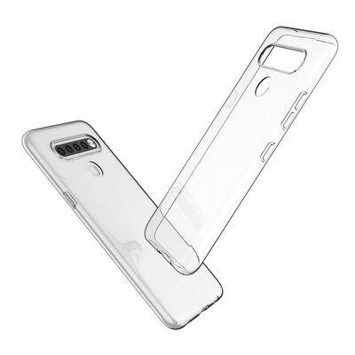 LG K61 Kılıf Patinda Süper Silikon Kapak