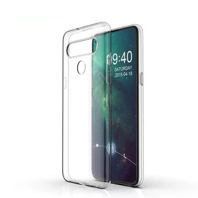 LG K61 Kılıf Patinda Süper Silikon Kapak