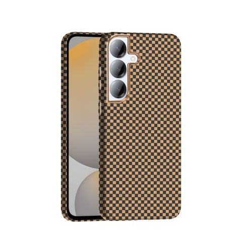 Galaxy S25 Kılıf M-safe Şarj Özellikli Karbon Fiber Görünümlü Patinda Gros Kapak